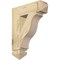 Ekena Millwork Funston Arts & Crafts Rough Sawn Bracket, Douglas Fir, 4"W x 16"D x 20"H BKT04X16X20FST03RDF - alternate 1